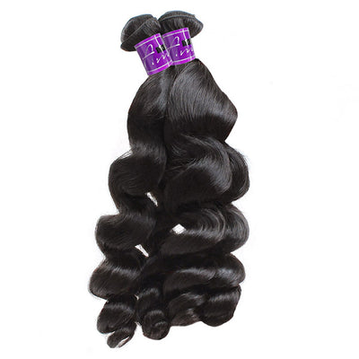 Loose Wave 3 Bundles Malaysian Virgin Human Hair Loose Curly Hair Weaves