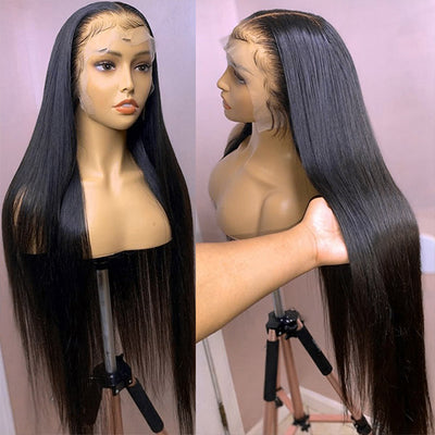 Brazilian Straight 32 Long Inch Lace Wig