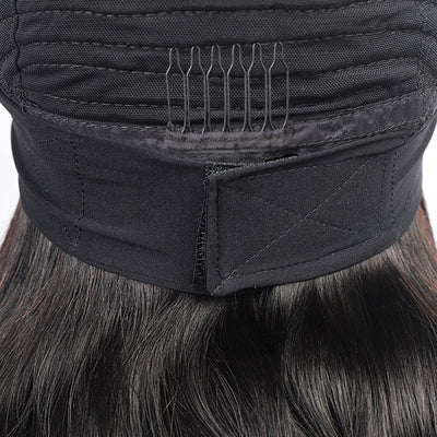 Headband Wig Body Wave Human Hair Wigs With Headbands 150% Density
